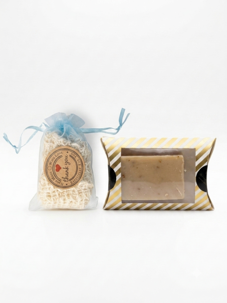 Our Cherry Almond Soap Cherry Almond Soap W/ Exfoliate Bag